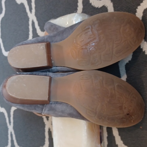 Korks by Kork-Ease Gabriella Gray & Tan Ankle Boots Women's 9.5 - Picture 5 of 15